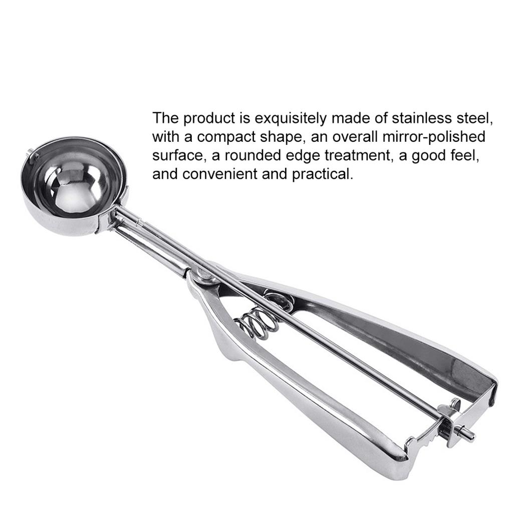 3 шт. ложки для мороженого, легко извлекающие шарики фруктов, кухонные инструменты, йогурт, арбуз, желе, аксессуары для печенья