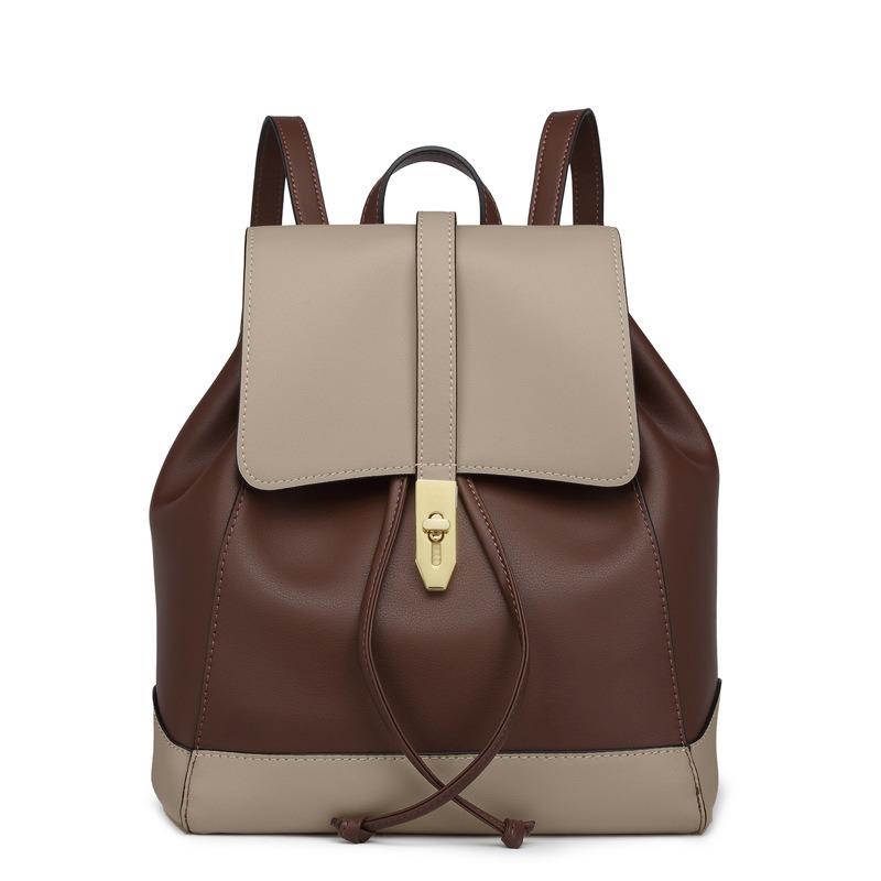 Текстурированный рюкзак женский рюкзак женский наплечный рюкзак из натуральной кожи школьный рюкзак студенческая сумка