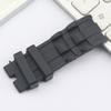 1 пара 26 мм резиновый черный ремешок для часов для Invicta