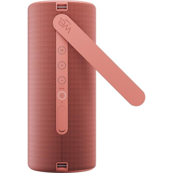 Enceinte portable sans fil LOEWE - We. HEAR 2 - Bluetooth - 60W - IPX6 - Autonomie 17h -Coral Red