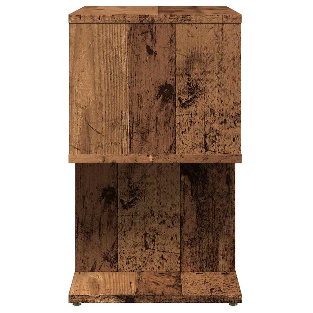 vidaXL Nachttische 2 Stk. Altholz-Optik 50x30x51,5 cm Holzwerkstoff