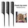 Hairdressing Comb Efficient Anti-static ABS Tip-tail Comb for Hair Highlighting Stylist