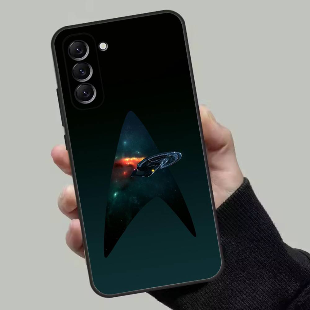 Чехол для телефона S-Star-Trek для Samsung Galaxy A13, A21s, A22, A31, A32, A52, A53, A71, A80, Мягкий черный корпус