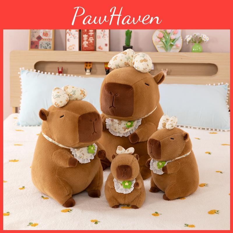 Capybara Backpack Plush Super Soft Stuffed Animal Creative Doll Unique Gift