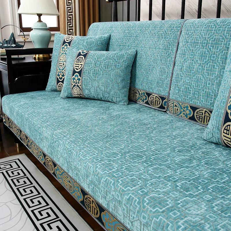 Китайский хлопок чехлы для диванов домашние животные детские коврики диваны полотенце противоскользящий чехол для дивана съемный диван одеяло для гостиной