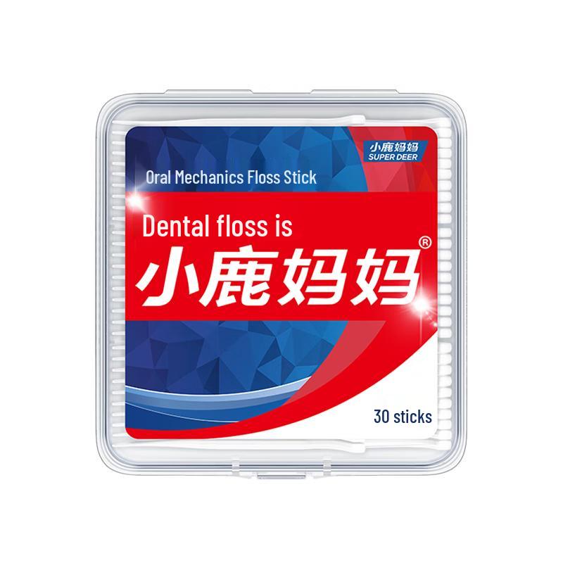 Little Deer Mom Dental Floss Picks (6-Box Pack)
