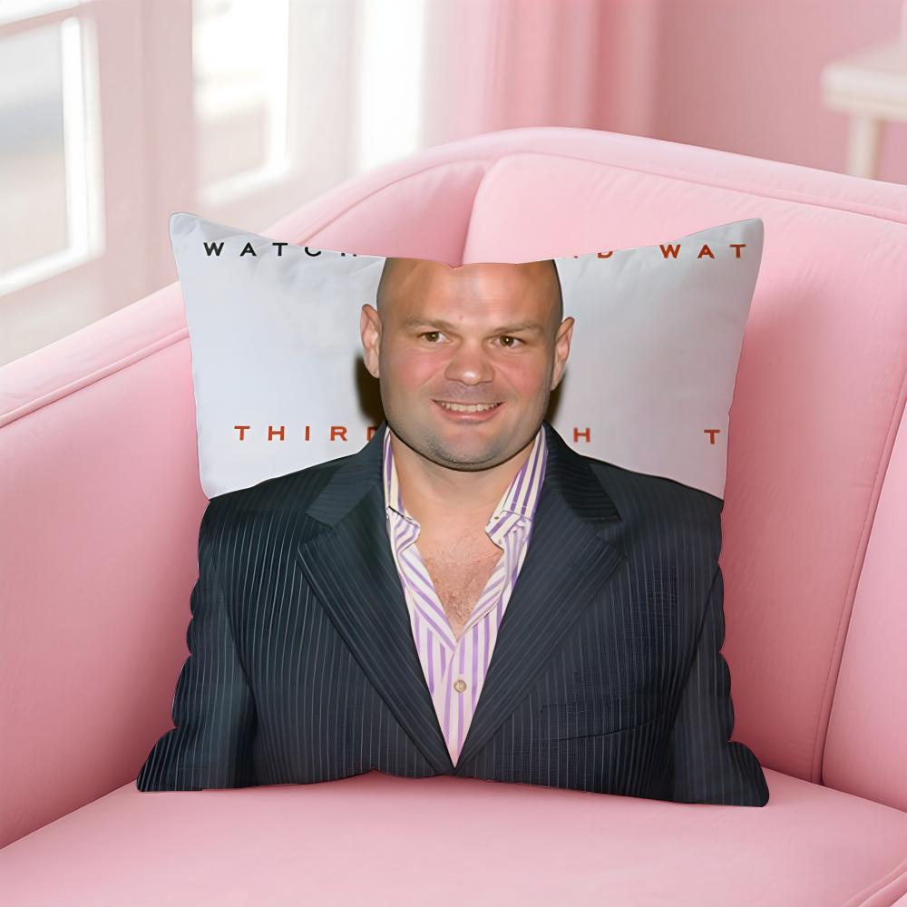 CChris Bauer Cushion Cover Pillow Case Soft Friendly Fabric Concealed Zipper