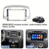 Рамка для автомагнитолы для Hyundai Accent 2008-2012 Видеопанель Плеер Аудио Панель 2 DIN Рамка Комплект для крепления на приборную панель Аксессуар Современный автомобиль