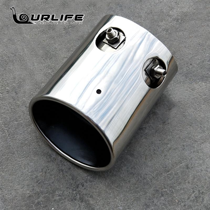 Хвостовой глушитель из нержавеющей стали 304, шумоподавление для Renault Koleos 2009–2016 гг., Стайлинг автомобиля
