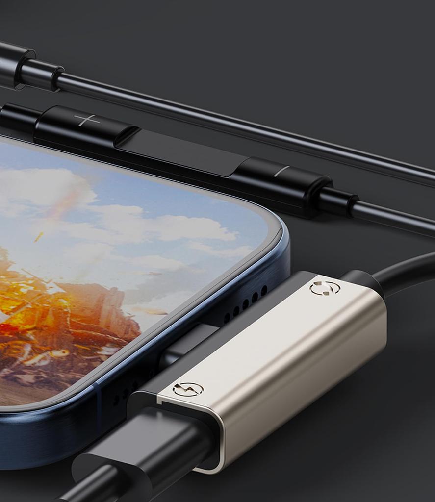 Проводные наушники USB Type C с микрофоном, совместимые по громкости, и другими устройствами с портами [Зарядка Зарядка] Аудио высокого разрешения, Звонки,