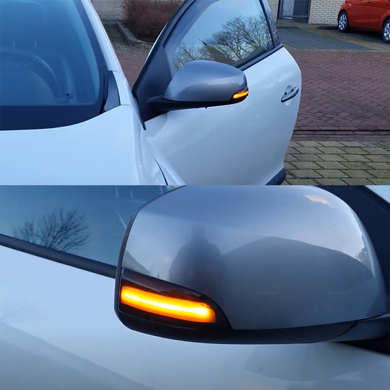 Светодиодный индикатор зеркала заднего вида с боковым крылом, мигалка для Renault Scenic Megane Laguna Fluence Latitude Safrane MK3 Samsung SM5