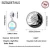 Generation Sterling Silver Accessories S9 Pendant Earth Beach Pendant Fit Bracelet Necklace Jewelry