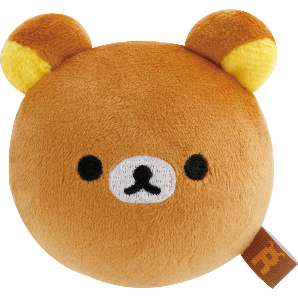 San-X Rilakkuma Плюшевая игрушка для обнимания MV24601 - Мягкий и приятный на ощупь Rilakkuma, 65 мм