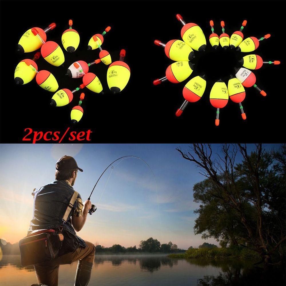 New Bobber Plastic Fishing Night Float Light Stick Ball Boia Eva Foam
