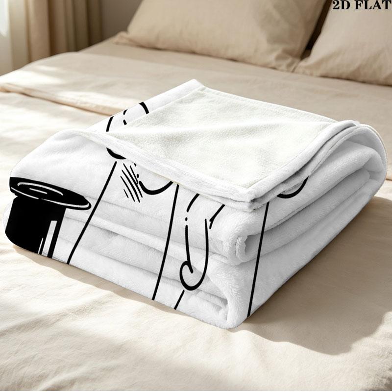 1PC Bob Bobek Blanket, High quality Comfortable for All Seasons, Home Decor, Warmth and Comfort