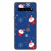 Christmas Phone Cases For Samsung Galaxy S10 /Galaxy S10e /Galaxy S10 Plus Case Black Silicone Soft Santa Claus TPU Bumper Funda