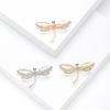 Creative Alloy Opal Dragonfly Brooch Fashion Versatile Women'S Clothing Corsage Ornament Pin