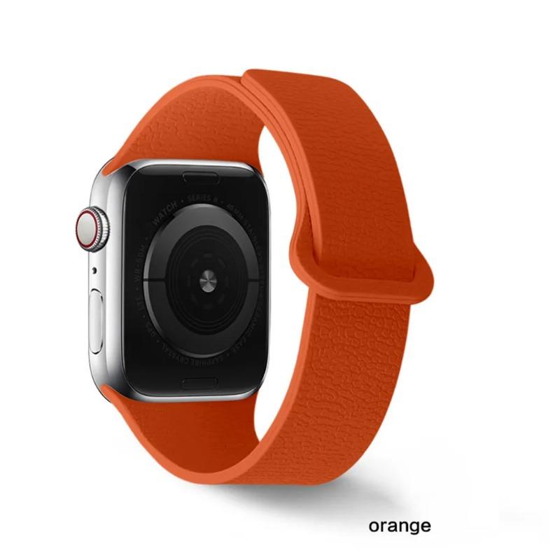 Magnetic Strap For Apple Watch Series 11 42mm 46 45 41 44 40 38mm Silicone Band For Iwatch Ultra 3 2 1 49mm 10 9 8 7 6 54 3 2 1