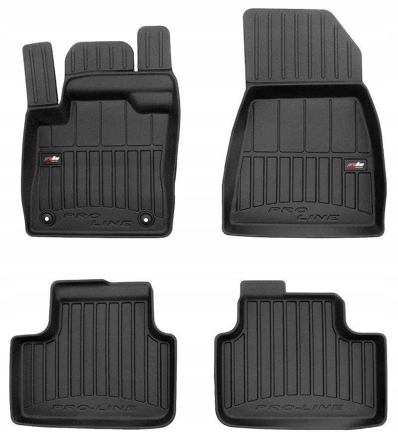Rubber Mats And Door Mats Porsche Taycan From 2020 - 3D Trough