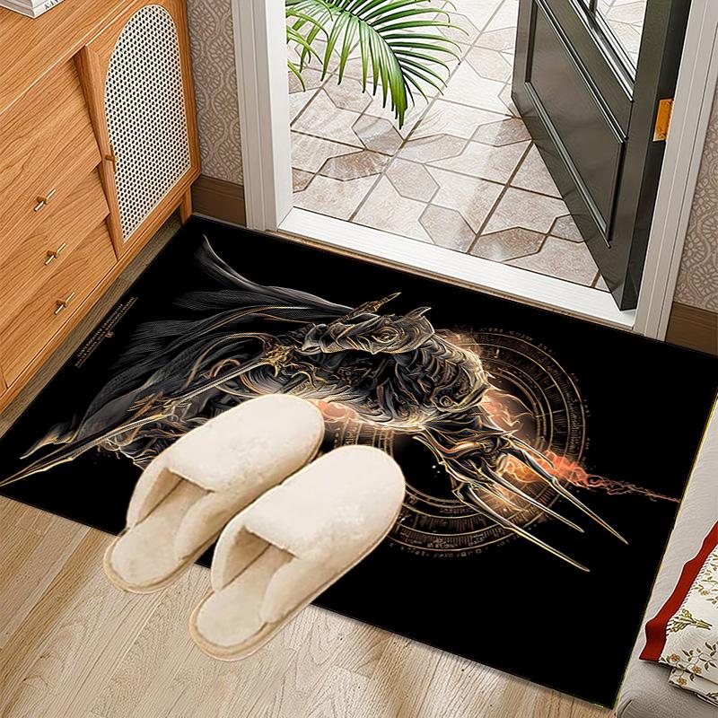 Journey Through Middle-earth Rug Office Carpet Non-Slip Mat, Chair Rug Floor Covering for Gaming, Bedroom, Living Room , Home Decor Christmas Gift