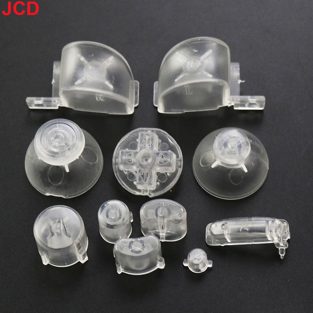 JCD 1 set Analog Stick Cap Buttons Keypads Y X A B Z Buttons Joystick stick Caps for Gamecube For NGC controller