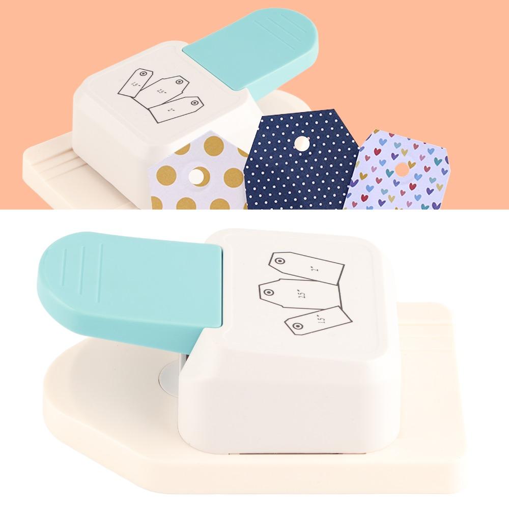 Sturdy Metal Tag Puncher Lightweight Body DIY Punch Tool Easy Press Hand Punch Handmade Tag Craft