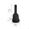 Сумка для акустической гитары, электрический бас, сценическое выступление, рюкзак с двумя ремнями