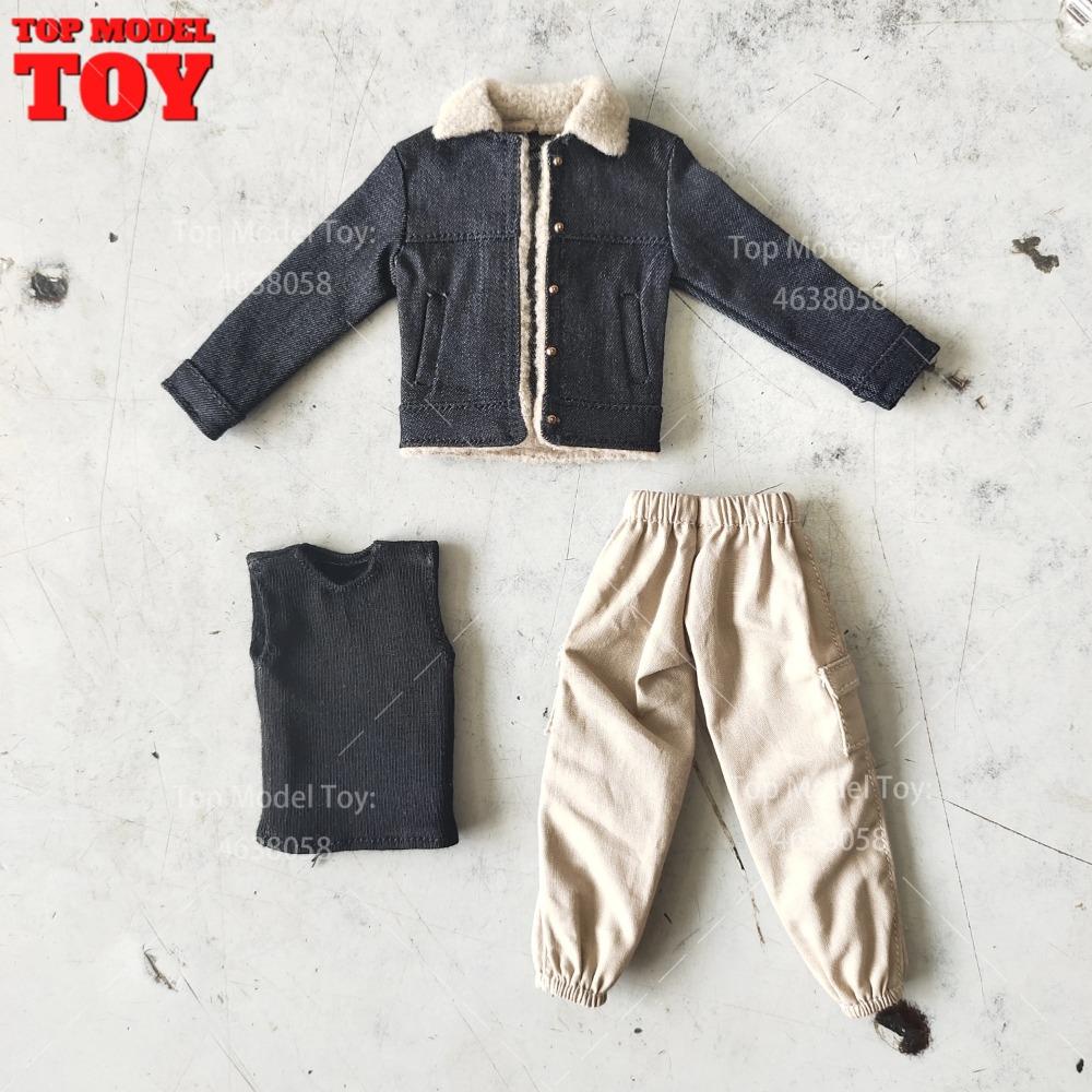 Комбинезон в масштабе 1/12, боевые брюки, брюки, джинсы, одежда, аксессуары, модель для 6-дюймовой фигурки солдата Романки, тела, куклы