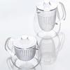 Kinto UNITEA Teapot 450ml Plastic Dishwasher Safe Heat Resistant Glass 22909