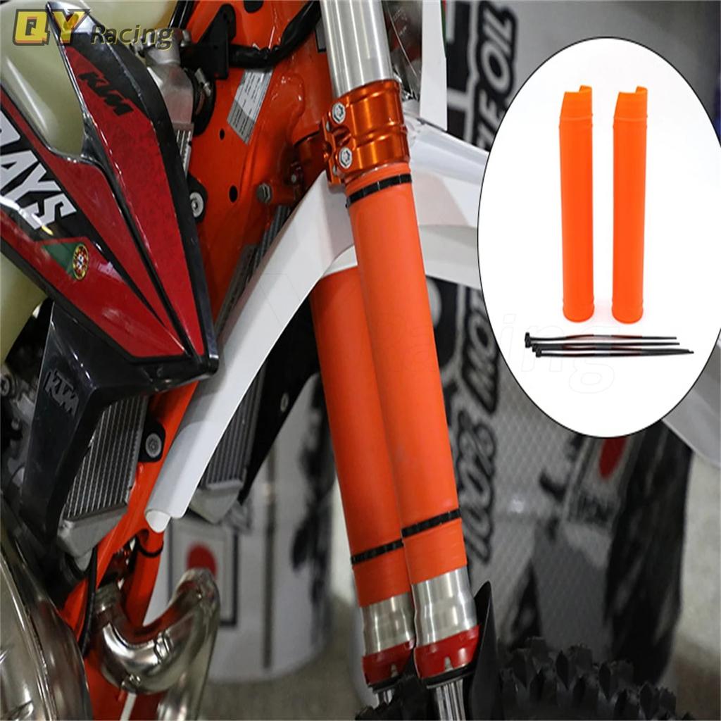 Защитные чехлы верхней вилки для KTM EXC SXF SX XC SXS XCW XCF Six Days SMR SMC 105 125 150 200 250 300 350 400 450 500 525