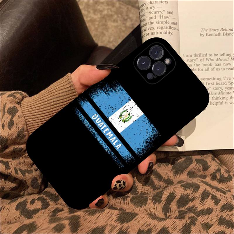 Guatemala Flag Phone Case For iPhone 14 11 12 13 Mini Pro XS Max Cover 6 7 8 Plus X XR SE 2020 Funda Shell