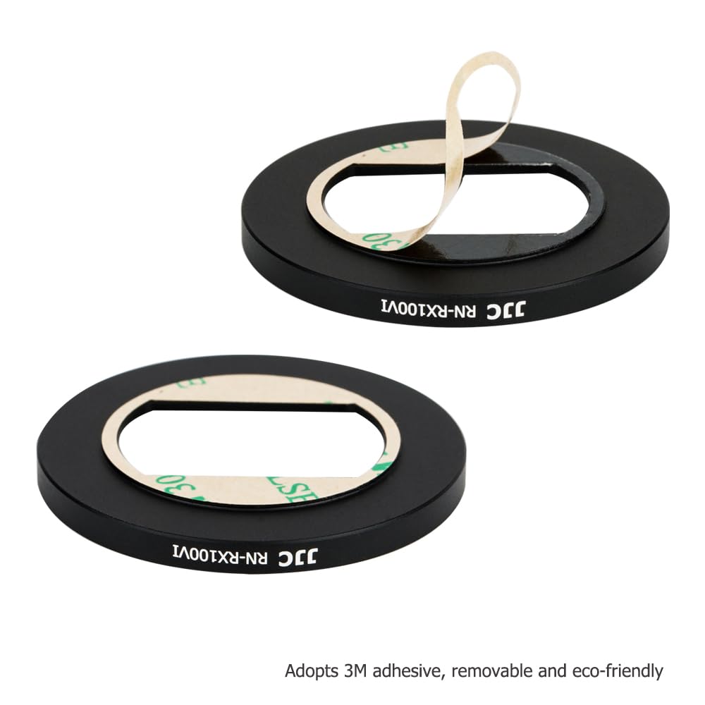 JJC Filter Adapter for Sony and Canon G5 X Mark Lens cap ZV-1 II, ZV-1, ZV1, RX100VII, RX100VI, II. included.