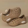 Summer Men's Outdoor Perforated Shoes EVA Thick Sole Wading Shoes Casual Sports Sandals