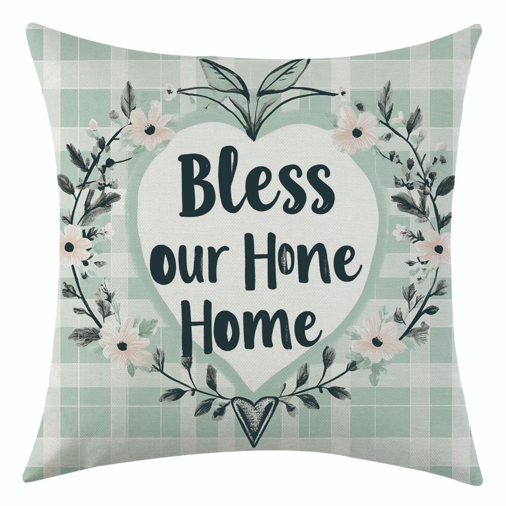 New Easter Series Linen Pillowcases, Festive Decorative Sofas and Car Cushion Covers