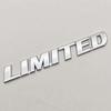 3D Metal Car Letters Logo LIMITED Rear Trunk Badge Sticker Emblem For JEEP Grand Cherokee Overland Compass Wrangler Accessories ALY1