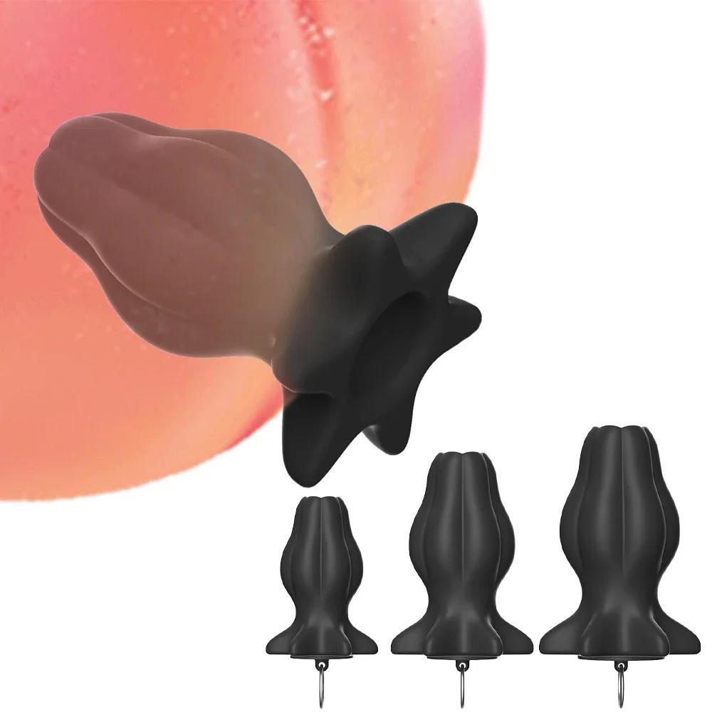 Silicone Anal Plug 3 Sizes Removable Butt Plug Stimulation Anus Masturbator G Spot Massage Dildo Sex Toys for Man Women