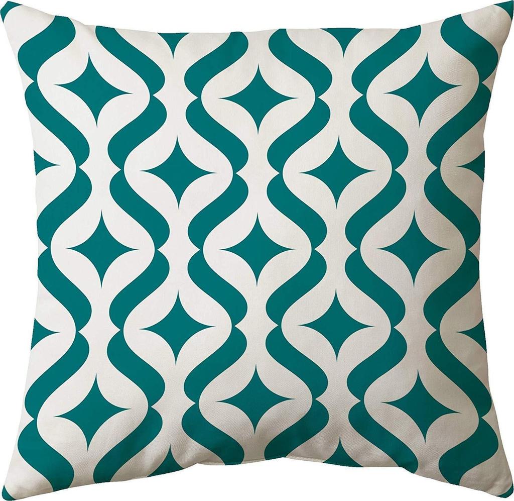 Набор из 5 многоцветных декоративных наволочек из джута ручной работы - CC14 - (12 дюймов x 12 дюймов)