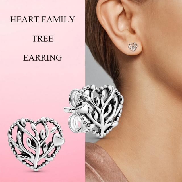 925 Серебряные серьги-гвоздики Женские модные серьги-гвоздики Ювелирные изделия