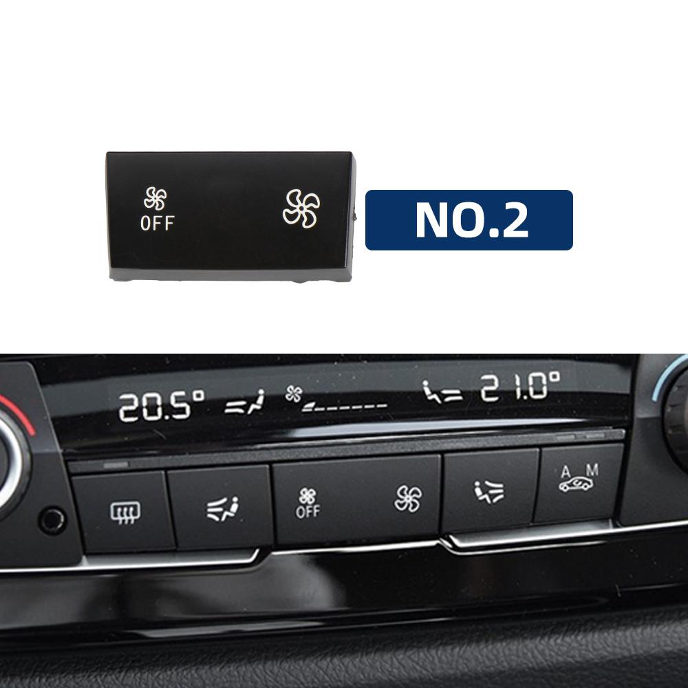 For BMW 1 3 X1 Series F30 F20 E90 F34 E84 F48 Automatic Air Conditioning Heater Climate Control Panel Fan Speed Button Cover
