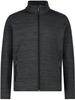 Куртка CMP Мужская куртка из меланжевого стрейчевого флиса Performance Fleece (30E9707) piombo mel/nero