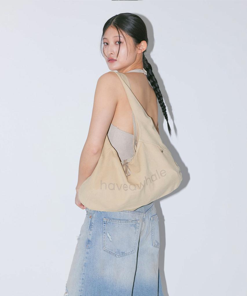 HAVEAWHALE Cotton Baguette Eco Bag (Ye)