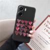 Чехол для телефона Redmi 13C 4G 12C A3 A2 A1 Plus Note 13 Pro для Xiaomi 14 13 Poco C65 X6 X3 Pro противоударный бампер с рисунком в виде сердца и цветов