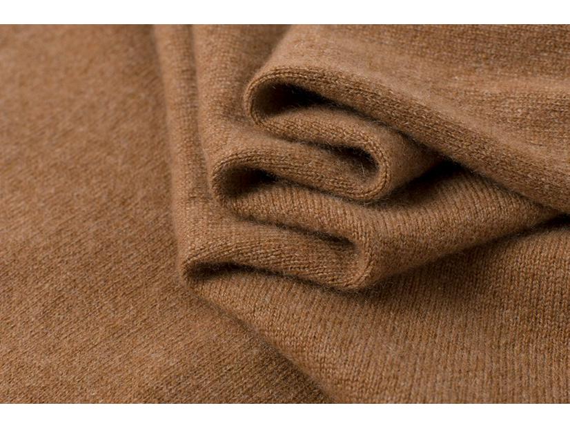 Женский свитер большого размера из 100% чистого кашемира свободного кроя, теплый, с воротником поло