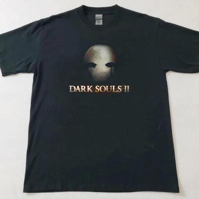 Футболка Dark Souls 2, Унисекс, Хлопок, Альтернативный Рок, 90-е