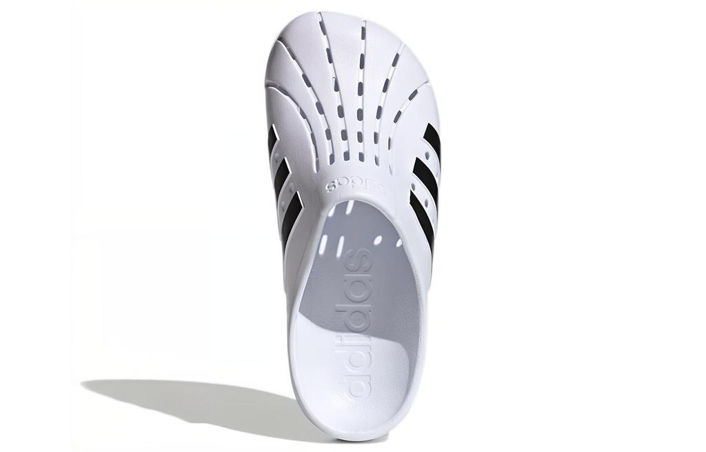 Кроксы Adidas Adilette 'Белый Черный' FY8970