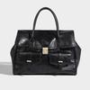 Lock Decoration Bags for Women Luxury Designer Bag and Bag New In PU Vintage Large Capacity Tote Shoulder