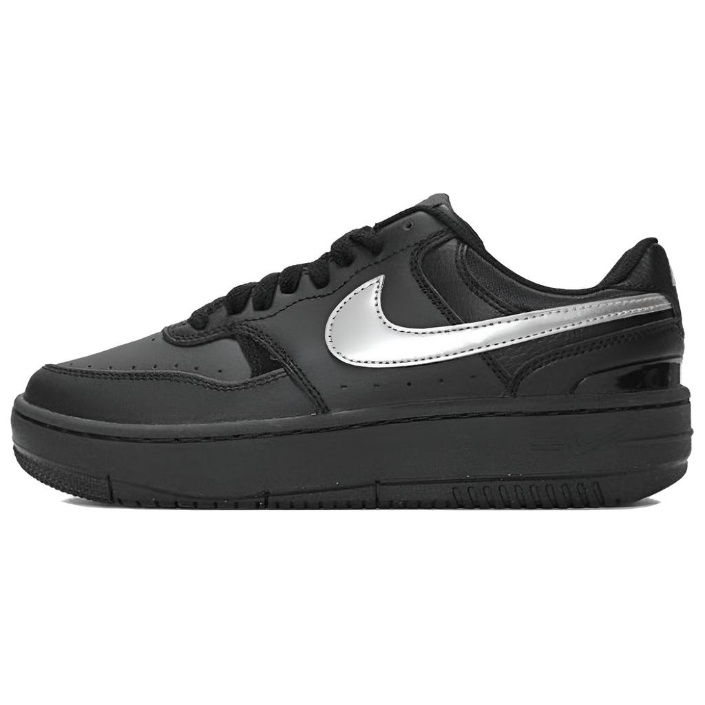 Nike Gamma Force Leopard Shadow Graffiti 1 Synthetic Leather Low top Skateboard Shoes Unisex Black HQ1674-001(team1544-1)