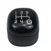 Gear Knob Stick Button Head For Fiat For Panda 2012-on Manual Transmission Handle 5 Speed Black Car Gear Shift Knob Handball