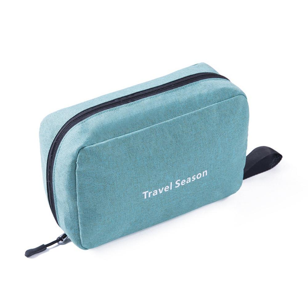Multifunctional Hanging Travel Toiletry Bag Portable Large Capacity Beautician Folding Bag Dustproof Waterproof
