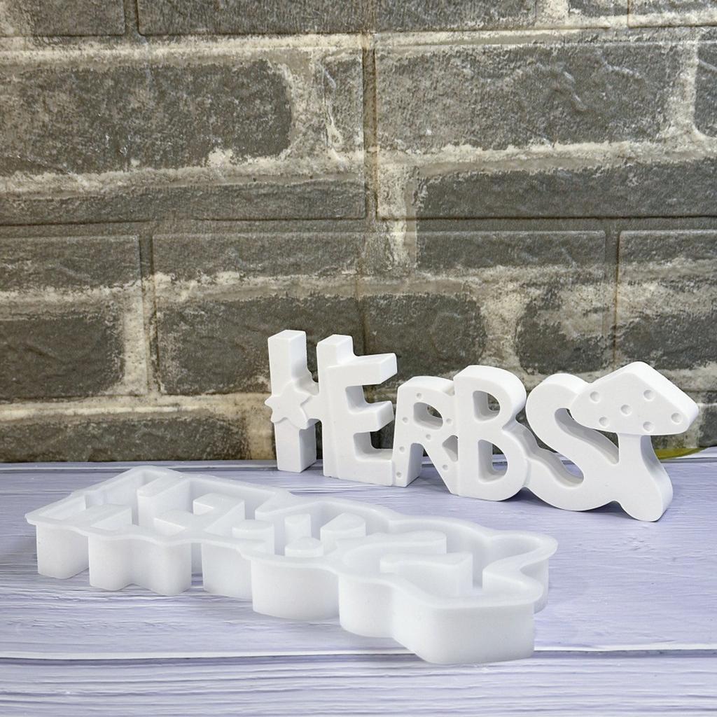 Буквы с формой для свечи-гриба Осенние силиконовые формы Формы для орнаментов Формы для литья Формы для гипса